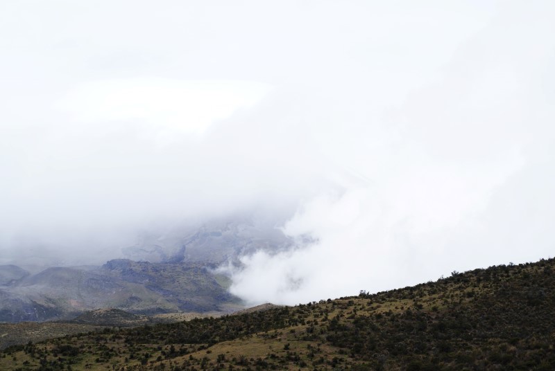 Cotopaxi Nebel